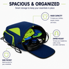 Synco Blaze Football Bag (Blue Green)