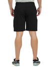 Synco Flare Active Shorts for Men black colour 

