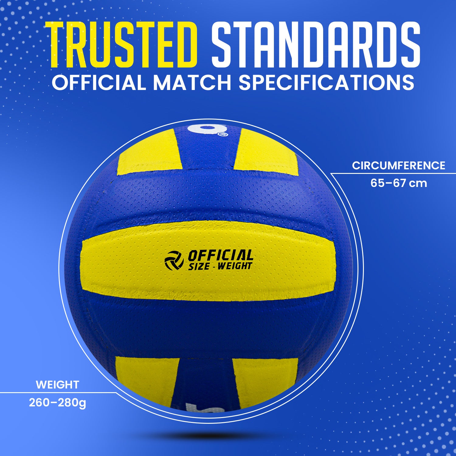 Flare Volleyball standards size ratio