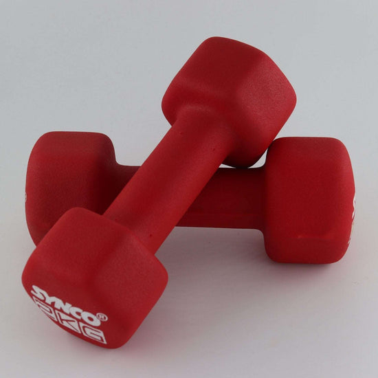 Synco Red Dumbbell Pair (2 x 2 KG) - 2