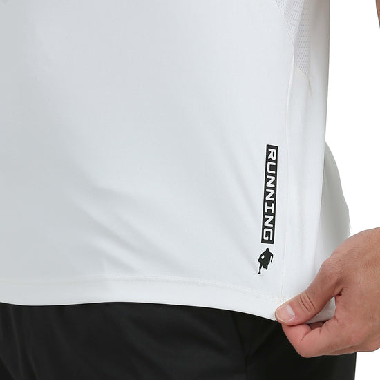 Synco White  Running Tshirt 