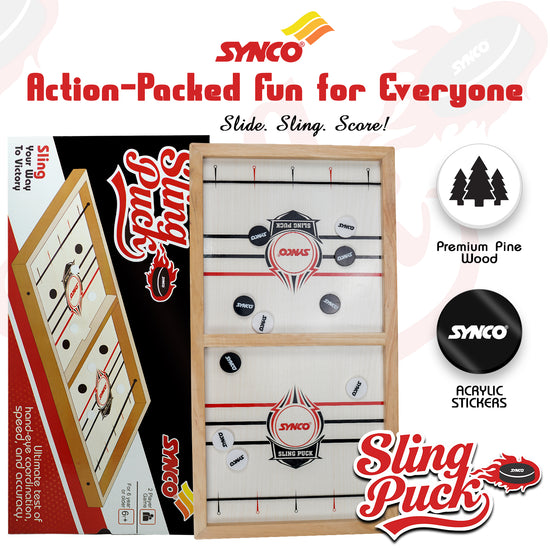 Sling puck  material synco