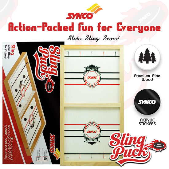 Fast Sling Puck Game Slingshot Games home games front 