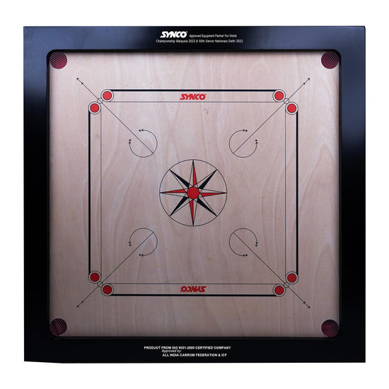 Synco Wooden CarromBoard front