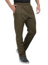 Synco Aeris Performance Trackpant for Men in Olive Green colour 