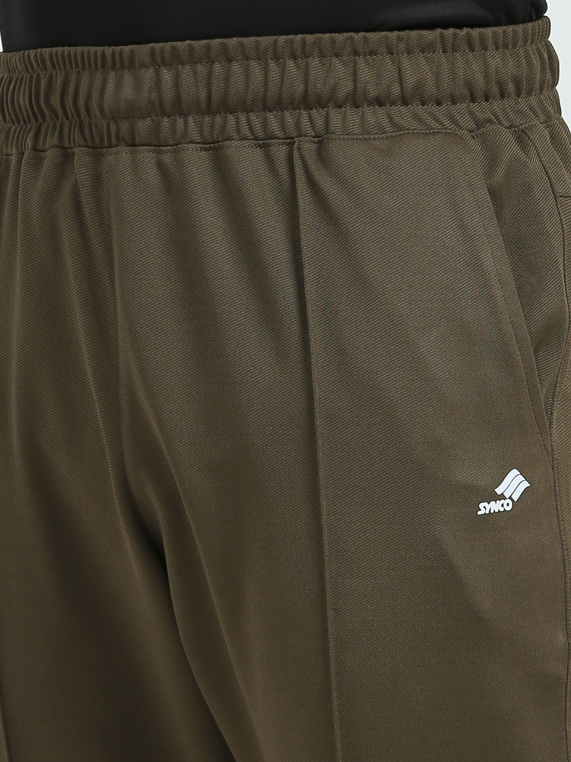 Synco Aeris Performance Trackpant for Men inj Olive Green green 