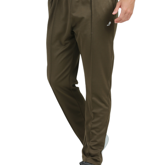 Synco Aeris Performance Trackpant for Men Olive Green- Ideal for Activewear, Running, Gymwear
