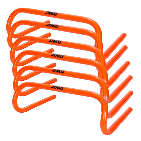 Synco Agility Flat/Round Hurdles (Set of 6) Orange front