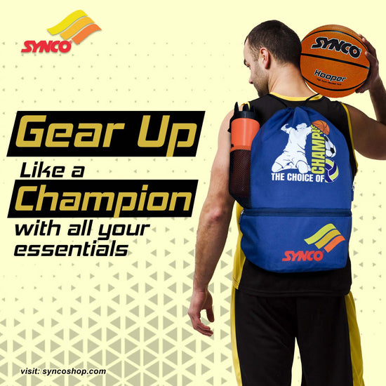 Synco Champion Ball carrying Sports Bag (Small) Blue
