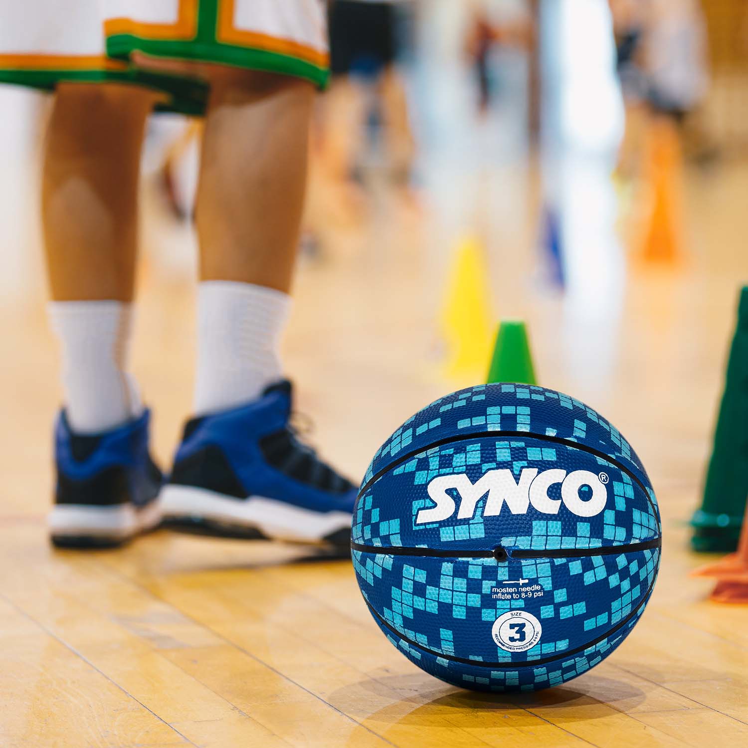 Synco Young Champ kids Basketball blue