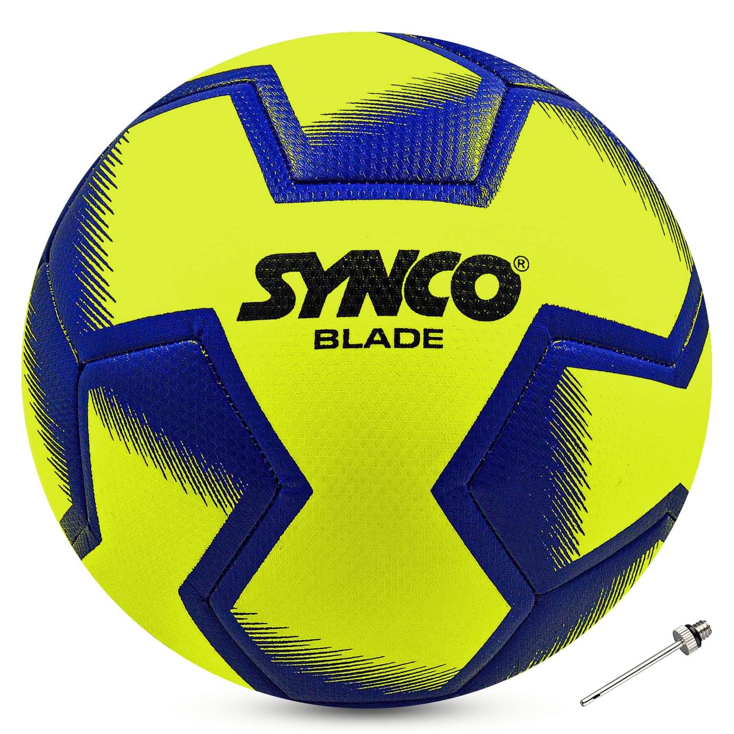 Synco Blade Hybrid Football yellow front