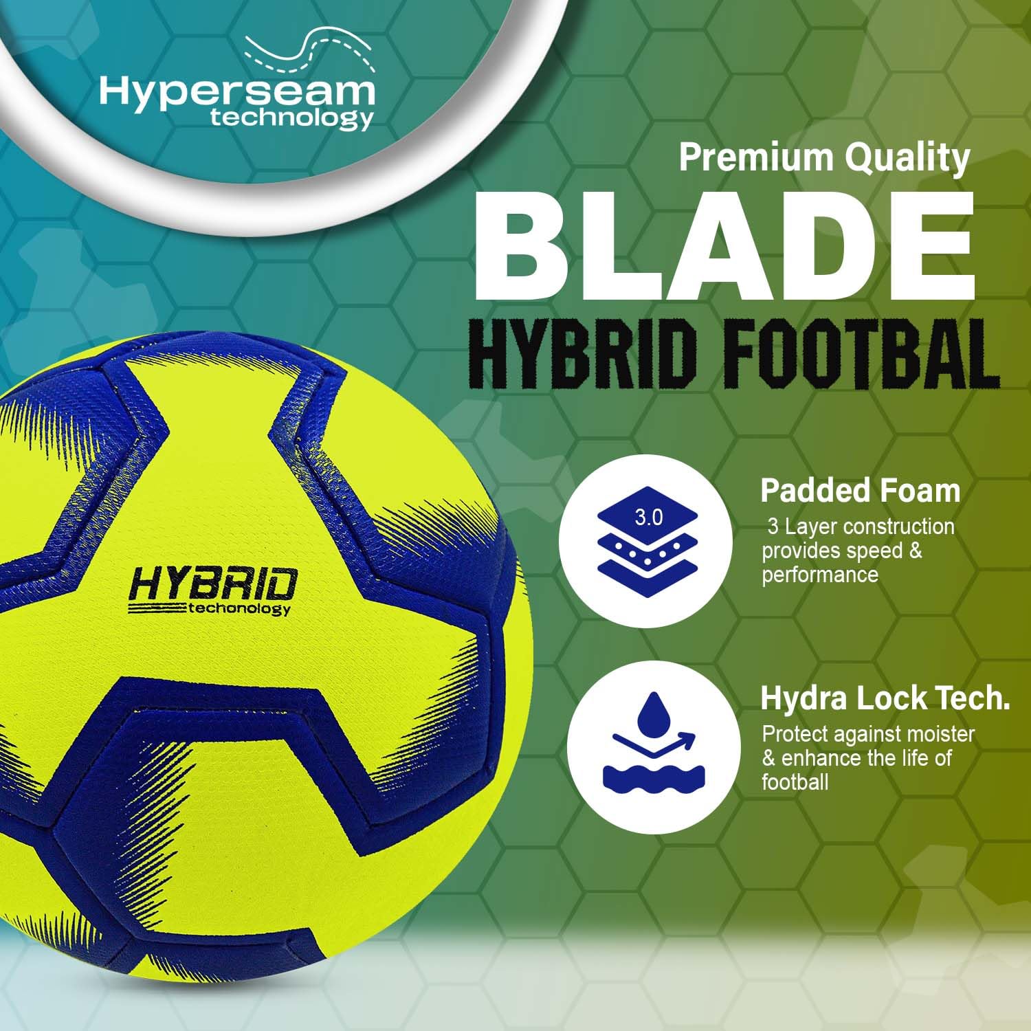 Synco Blade Hybrid Football build quality