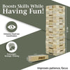 Synco Blocks Stacking Game  Tumbling Tower Best Wooden Puzzle  Game benifits