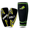 Synco Bolt Shin Guard with Sleeve Combo front