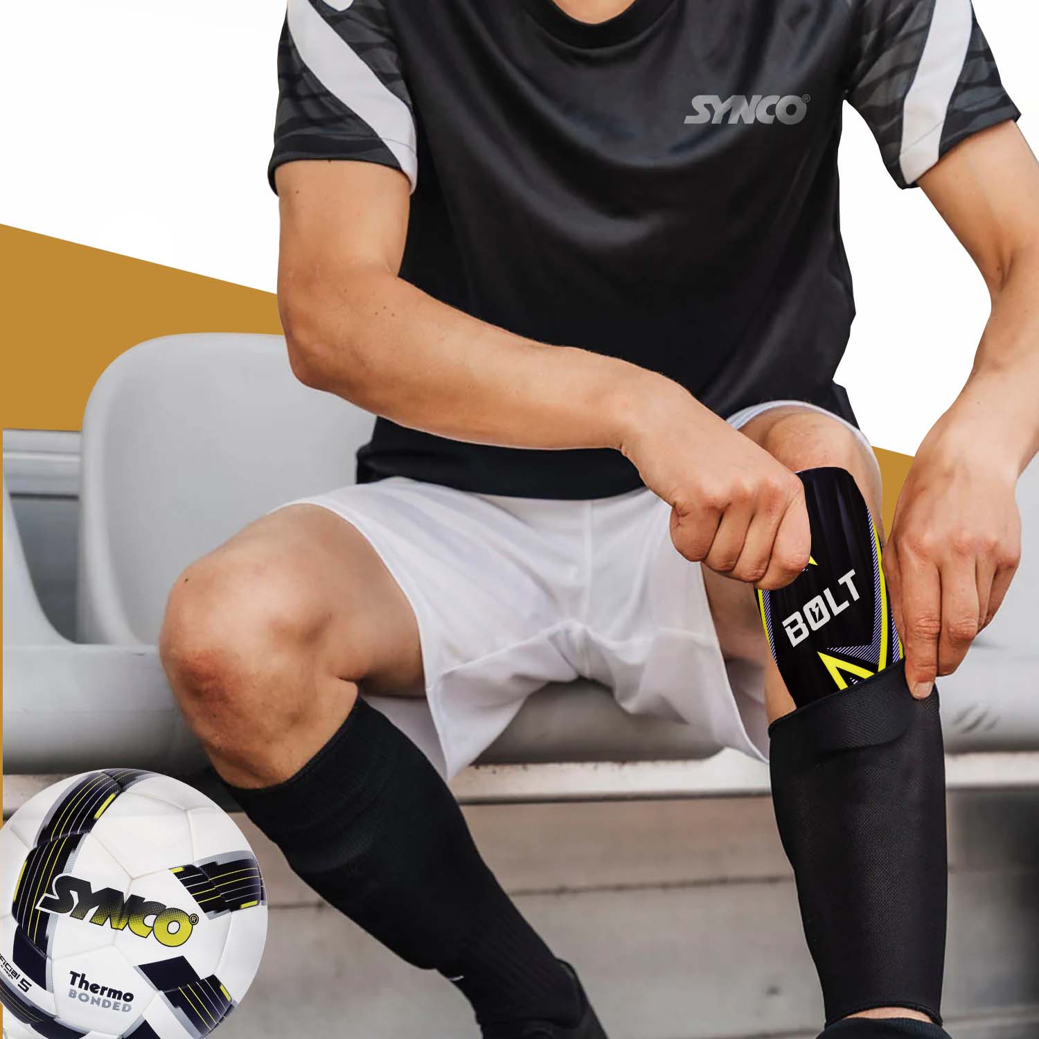 Synco Bolt Shin Guard 