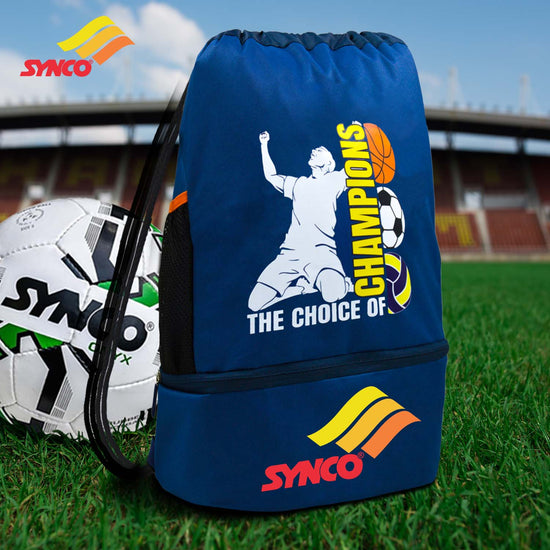 Synco Champion Ball carrying Sports Bag Blue
