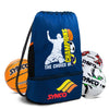 Synco Champion Ball carrying Sports Bag (Small) Blue front
