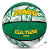 Synco Culture Series Women's Basketball green white front