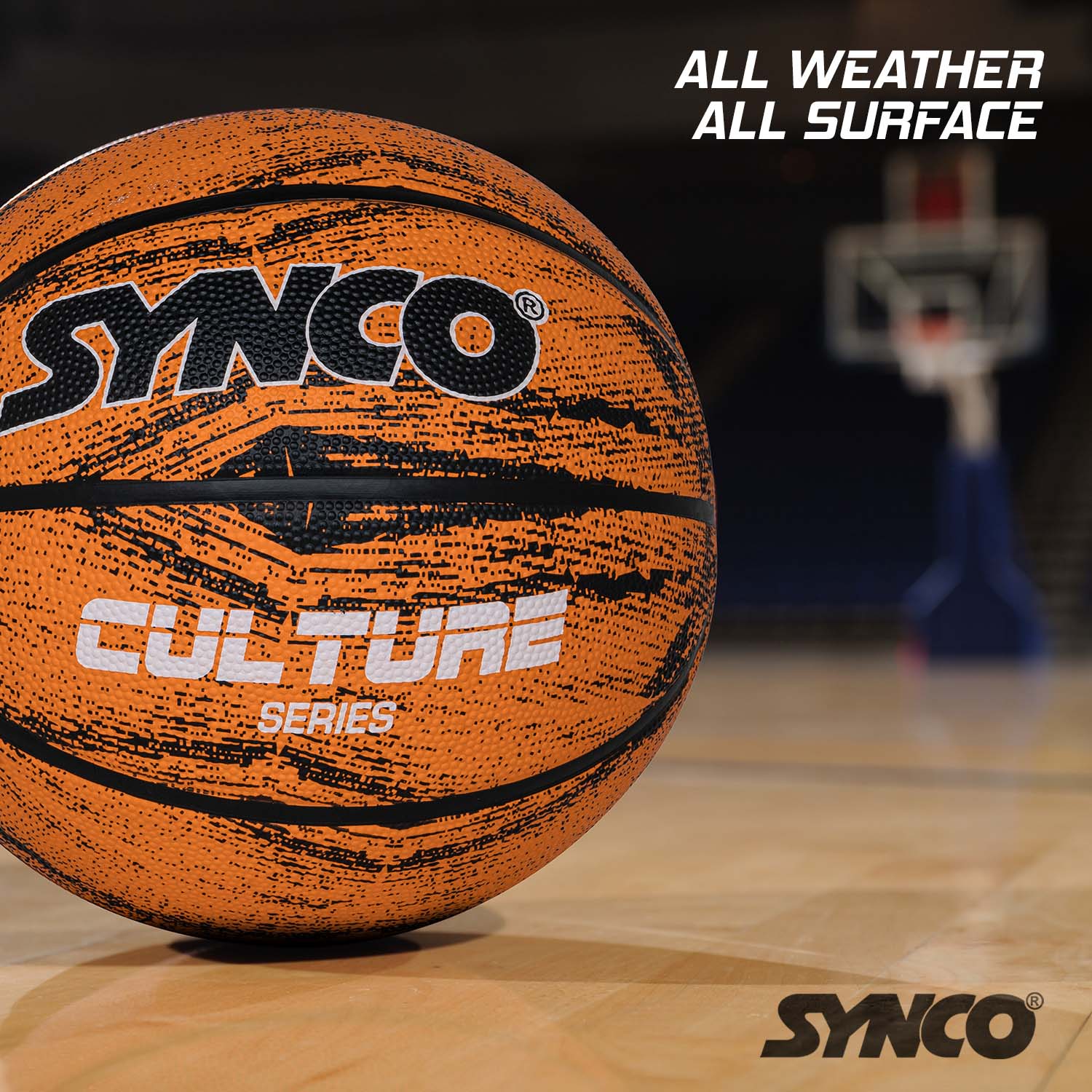 Synco Culture Series Women's Basketball orange front