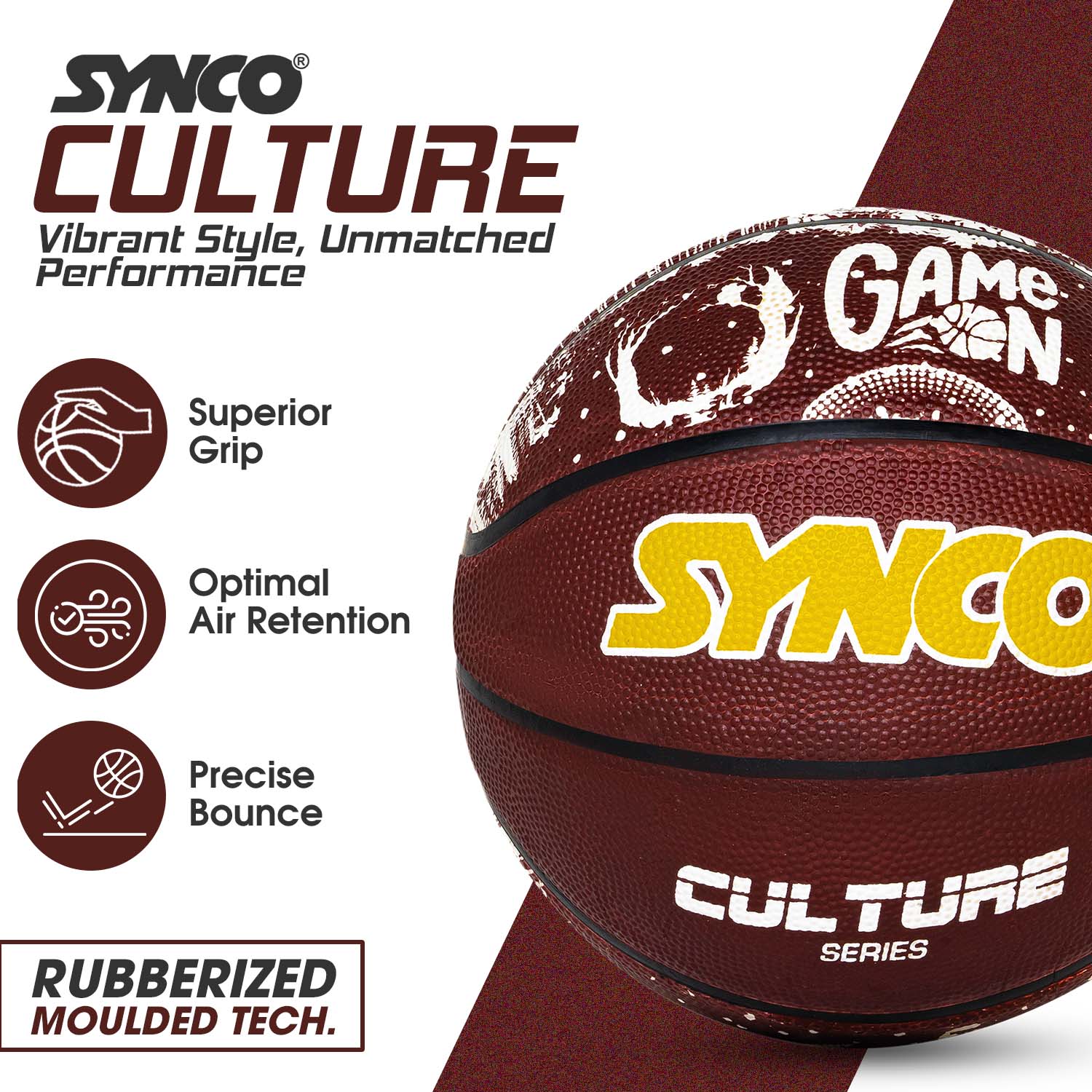 Synco Culture Series Women's Basketball quality