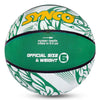 Synco Culture Series Women's Basketball size 6 green white