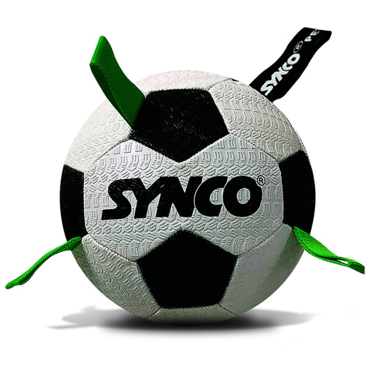 Synco Dog Toy Football White front