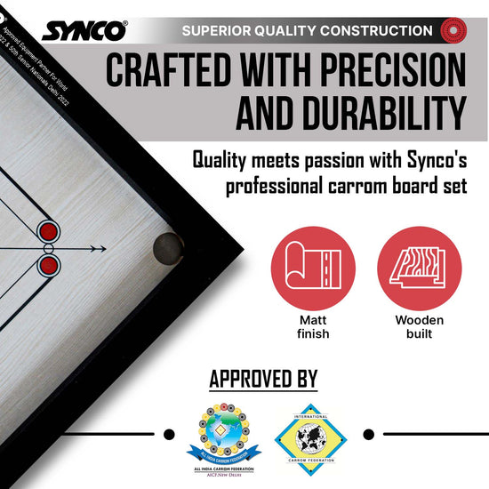 Synco Carromboard Durability