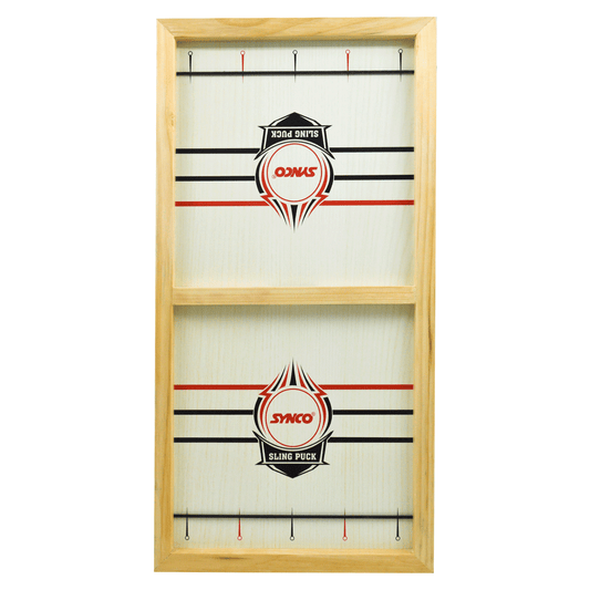 Synco Fast Sling Puck Game wooden games front