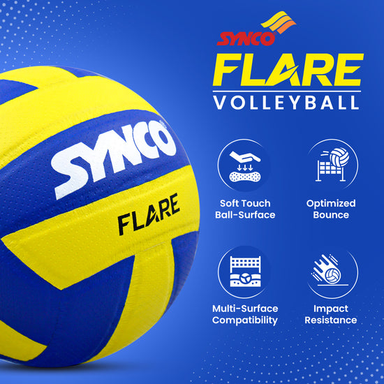 Synco Flare Volleyball benifits features