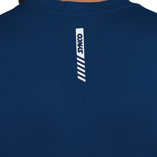Synco Flo Fit Blue Tshirt Back