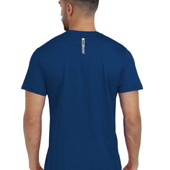 Synco Blue Flo Fit Tshirt Back