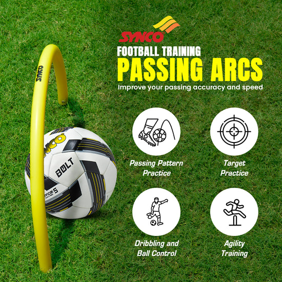 Synco Football Training passing arcs benifits  features 