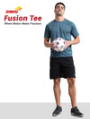 Synco Fusion Sports Tshirt for Men Blue color front