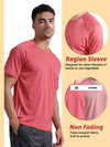 Synco Fusion Sports Tshirt for Men red color features