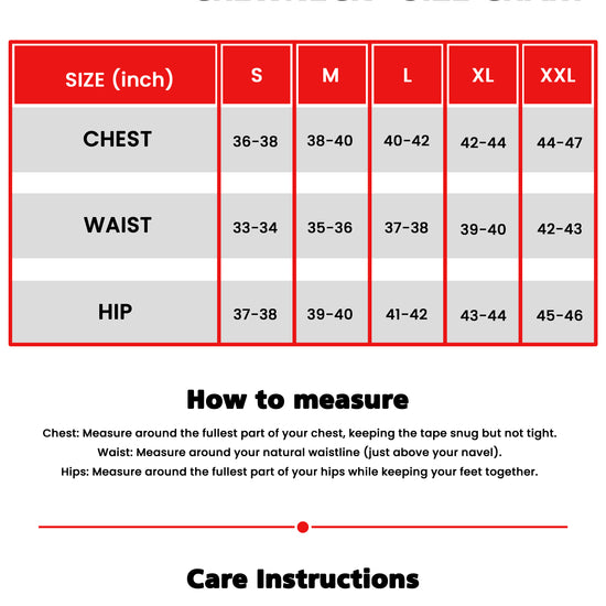 Synco Fusion Sports Tshirt for Men size chart
