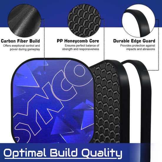 Strong Build Quality of Synco PickleBalls Paddles