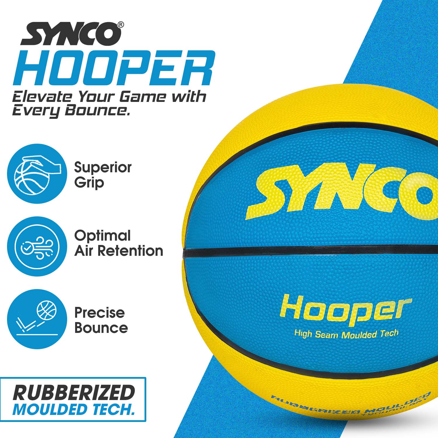Synco Hooper series Basketball features