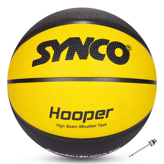 Synco Hooper series Basketball yellow black front
