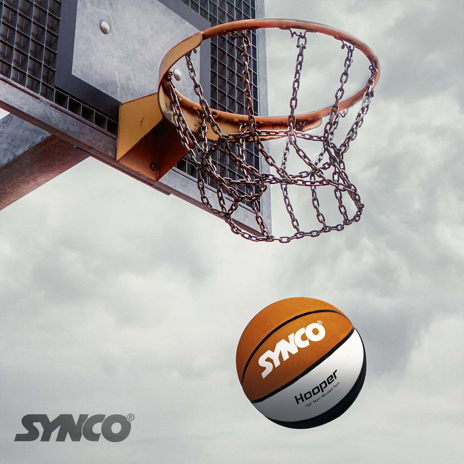 Synco Hooper series Men's Basketball yellow black