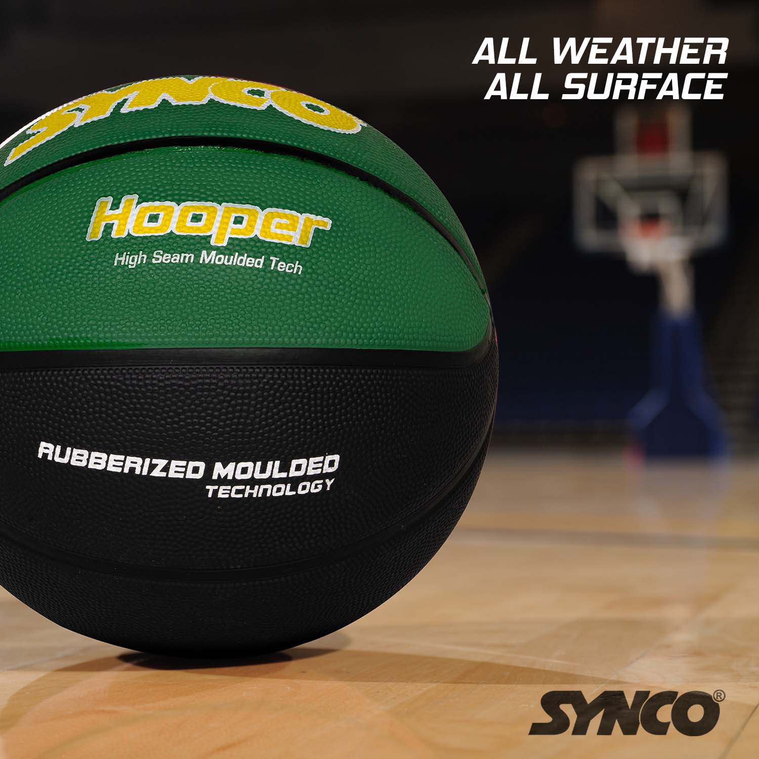 Synco Hooper series Men's Basketball green black  strong