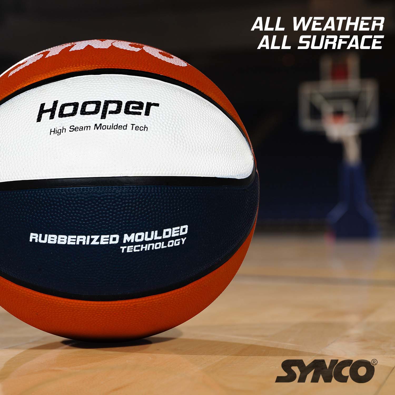 Synco Hooper series Men's Basketball yelow black durable