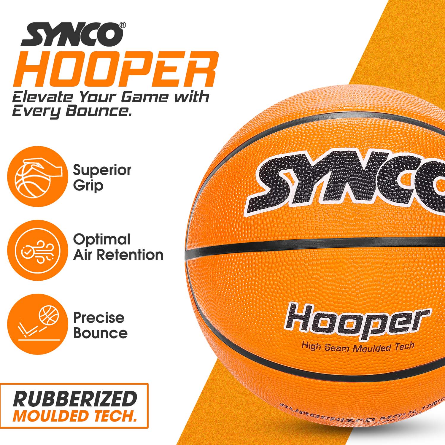 Synco Hooper series women's Basketball features