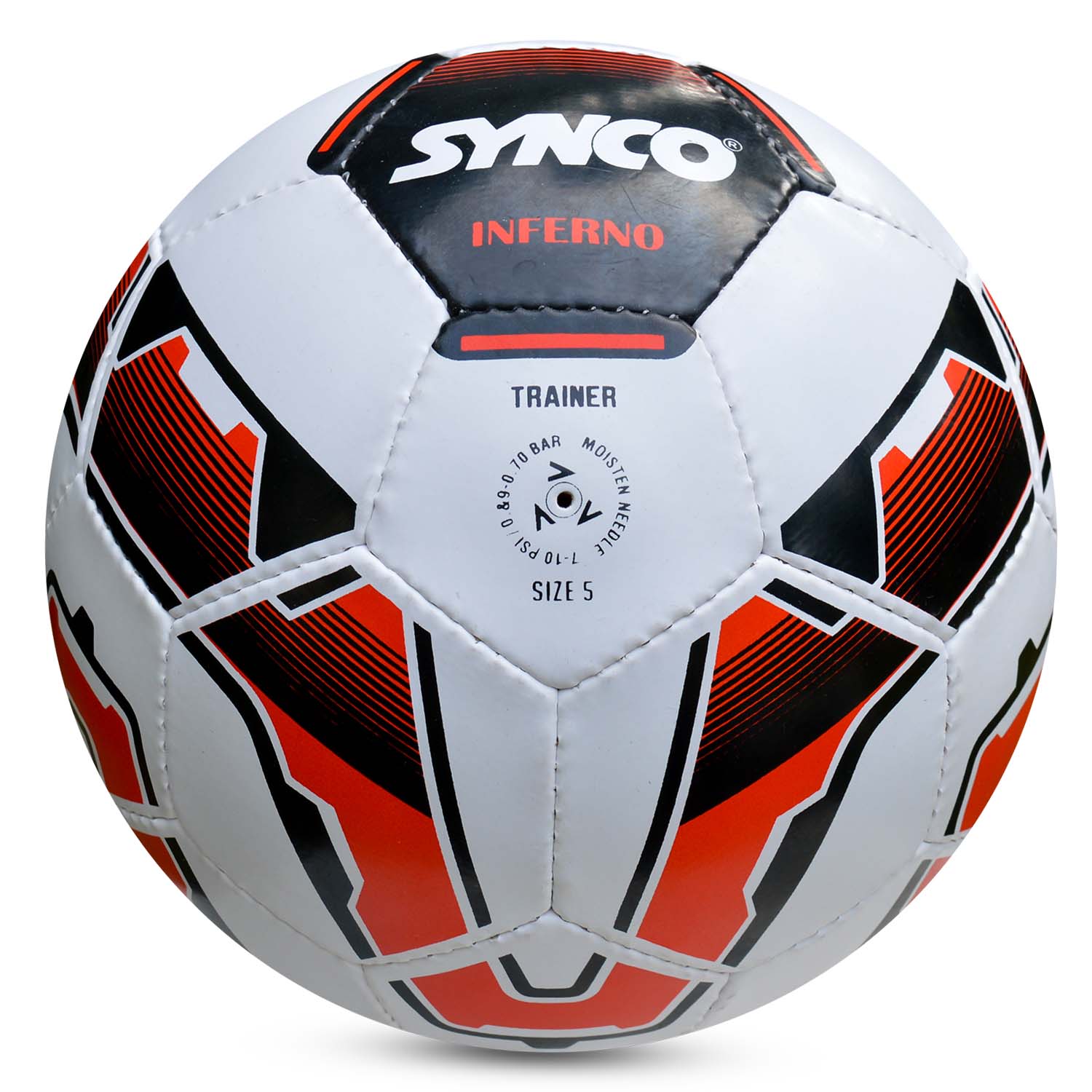 Synco Inferno Trainer white football size 5