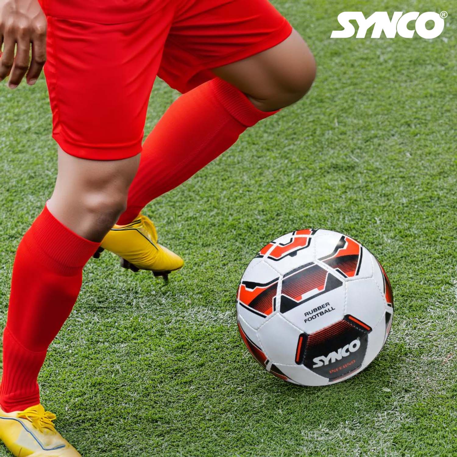 Synco Inferno Trainer white football sports