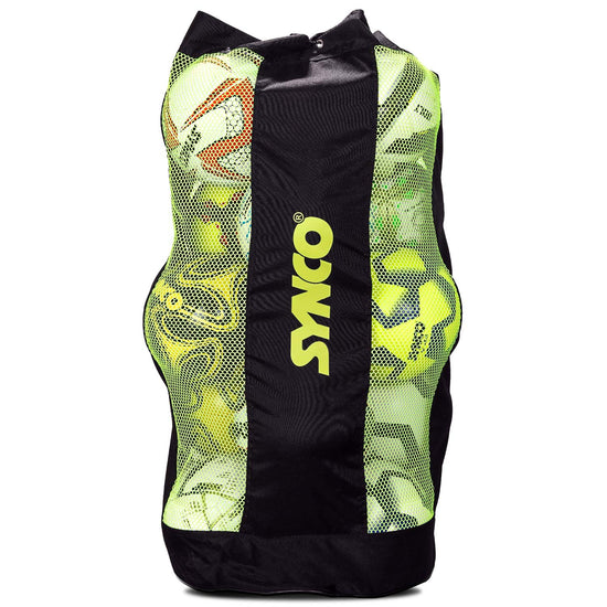 Synco Large Ball Carrying sports Bag (XL) Black/Blue front