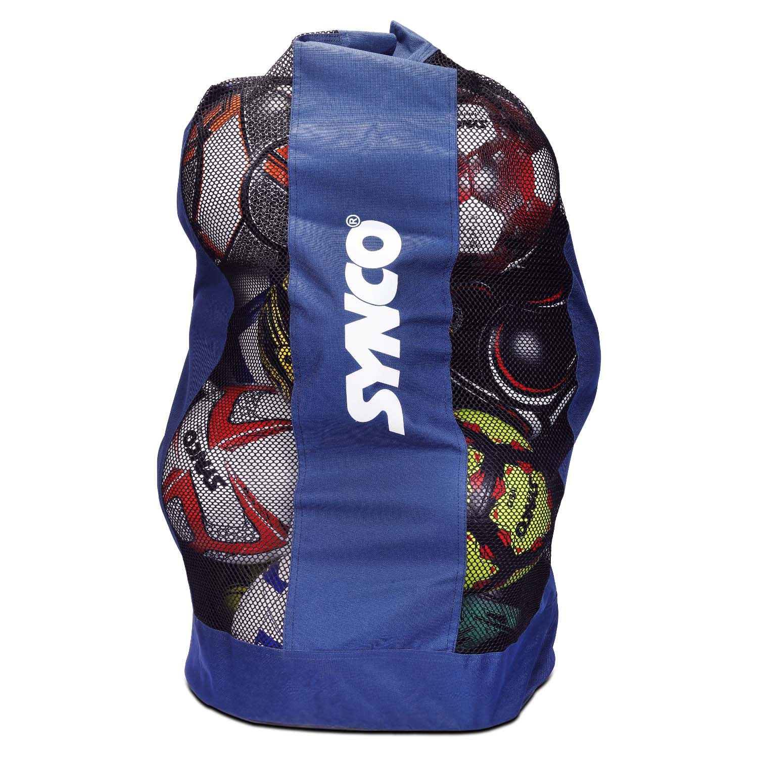 Synco Large Ball Carrying sports Bag (XL) Black/Blue front