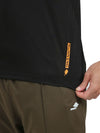 Synco Luxe Black Tshirt  Bottom Front