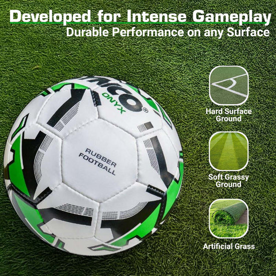 Synco Onyx Match white football durable