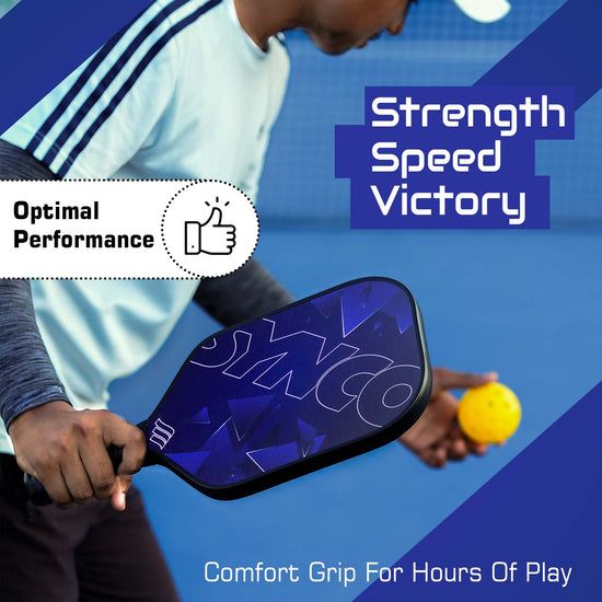 Synco Blue PickleBall Paddle  