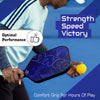 Synco Blue Pickleballs performance Paddles